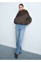 Straight-cut high-waist jeans - 2