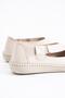 Cesa Yan Rubber Window Genuine Leather Women's Shoes Beige Skin - 8