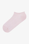 5 Pairs Cotton Purple Tone Toe Seamless Sneaker Socks - 3