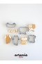 Baby Cookie Mold Set |   4-Piece Baby Clothing Themed Cookie Mold |   Birth & Hospital Welcome Set