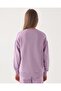 Authentic Bernard Girls' Lilac Oversize Sweatshirt - 4