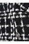 Crop Tweed Blazer Jacket Double-Breasted Arma Buttons - 6