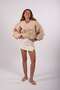 Pink Heart Hand Knitted Cardigan - 2