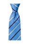 Men's Gift Set with Blue Tie and Cufflinks with Handkerchief - 3