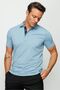 Pattern Minimalist Polo Neck Short Sleeve Men's T-Shirt - Comfortable and Stylish - 2