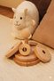 Domestic Production Wooden Montessori Toy – Natural Beech Wood, Educational Ring Threading Game - 7