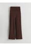 Lcw Kids Brown Elastic Waist Spanish Leg Girls' Leggings