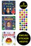 Emoji Sticker Gift - Preschool Illustrated Books - SEVGİNİN GÜCÜ - KÜÇÜK BAYKUŞ - UĞUR