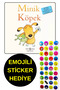 Emoji Sticker Gift - Preschool Illustrated Books - MİNİK KÖPEK