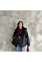 Oversized Suede Fur Collar Stylish Jacket - 6