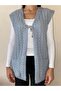 Women's Double Pocketed Lace-Up Yumoş Vest