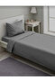 Double Fitted Sheet Duvet Cover Set - Gray - 8