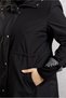 Hooded Plus Size Trench Coat 10918 - 4
