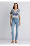 Kendra Gold Luxury Vintage Light Blue Jean Trousers 1074689170 - 4