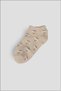 4 Pairs of Summer Cotton Girls' and Baby Booties Socks - 3