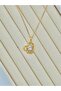 Gold Heart-Shaped Zircon Stone Necklace | Special Boxed - 3