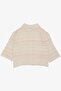 Girl's Belted Shirt with Pockets, 5-14 Years, Ecru - 6