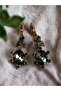 Oval Crystal Stone Earrings - 5