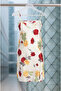 Rope Strap Satin Floral Motif Nightgown