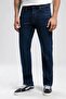 Harry Men's Straight Regular Cut Regular Waist Straight Leg Jean Trousers Blue - 2