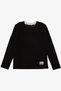 Girls & Boys Boys' Long Sleeve T-Shirt with Emblem 8-14 Years Old, Black - 5