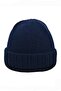 Thick Siberian Beret Fisherman's Beret - Navy Blue