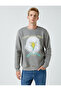 Men's Gray Sweatshirt 3WAM70577MK - 3