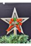 Christmas Tree Silver Star Topper – Merry Christmas Written Ornament |   Eng-120 | - 3