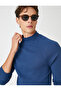 Basic Knitwear Sweater Half Turtleneck