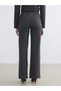 Özmarka New Season Elastic Waist Wide Leg Women's Trousers - 4