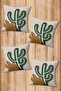Digital Printed Soft Textured 4-Piece Throw Pillow Cover Set (43X43 cm) Krl0074 - 2