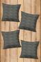 Digital Printed Soft Textured 4-Piece Throw Pillow Cover Set (43X43 cm) Krl0015 - 2