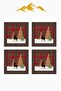 Digital Printed Soft Textured 4-Piece Throw Pillow Cover Set (43X43 cm) Krl0043 - 3