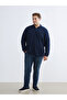 Timeless Clothing & Timeless Choices Plus Size Turn-Down Collar Men's Sweatshirt - 3
