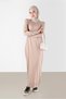 HAIR KNITTED PATTERNED KNITWEAR DRESS 42015 - 2