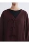 Two Mt Shop Quality Lcw Modest Plum Plain Women's Kimono - 3