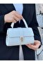Nora Model White Women's Hand and Shoulder Bag - 5