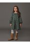 Lcw Kids Green Muslin Floral Girl's Dress with Gencc Quality