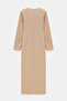 Buttoned Woven Fabric Dress - 5
