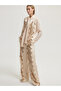 Sequined Beige Blouse - 4