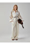 Stone Embroidered Linen Shirt - 5