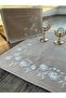 Mop Set 3D Embroidery Embroidered Cotton Carpet Mop Set 2 Pieces 70*120