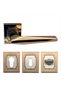 Sofuoğlu Space-Luxury Steel Square Rose-Plated Albi̇fi̇ri̇n-Saten (Room) Door Handle (Tse) - 2