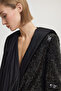 Sequined Double Design Jacket - 6