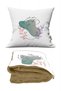 Modern Women Patterned Optional Pillow Inside Tv Blanket 110X170Cm