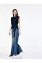 Aerobin Fabric Sleeveless Cowl Neck Belt Detail Blouse