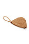 Women's Straw Hand Strap Portfolio Clutch Handbag - 6