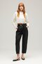 Women's Hair Braid Detailed Crop Knit Sweater - 2