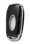 Ford Focus 4 Ecosport Fiesta Puma Ranger Mondeo Kuga 3 Button Nano Key Case Cover Sustalı Black-Silver - 4