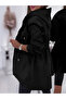 Plus Size Longline Zip-Up Hooded Jacket - 5